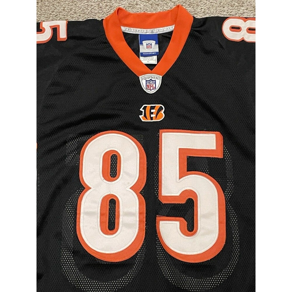 Chad Ochocinco NFL Cincinnati Bengals Reebok Stitched Jersey Size 48 XL VINTAGE - Picture 3 of 5